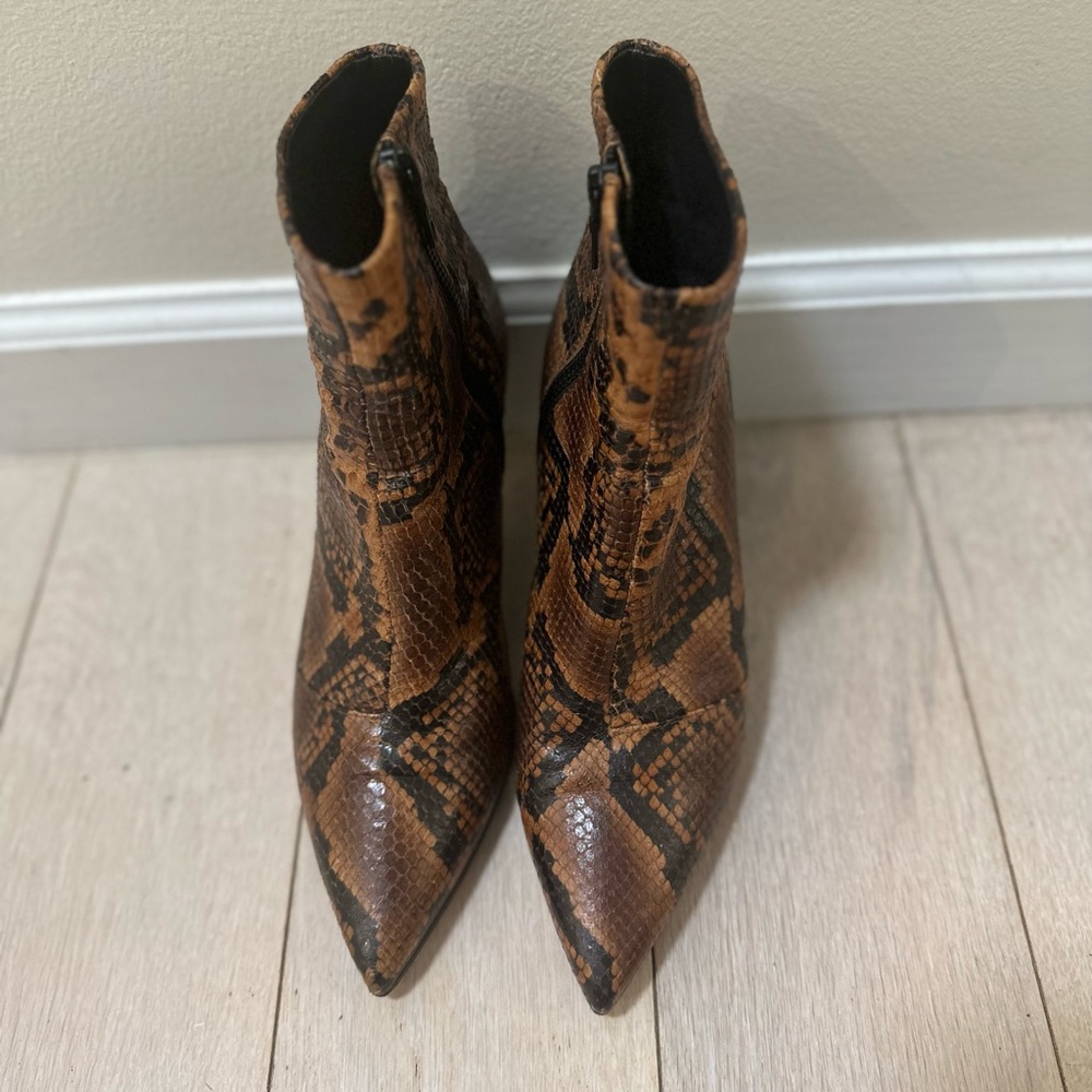 Rag & Bone Snakeskin Booties